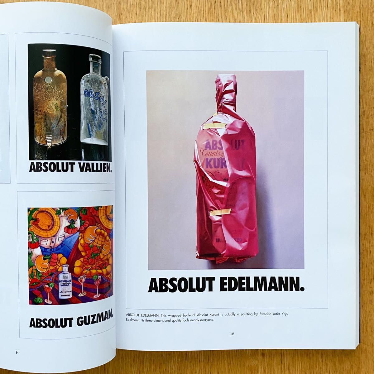ABSOLUT BOOK. アブソルートウォッカ/ポスター作品集 デザイン c2a39e8b2ac97b5f50fb7f59086ce9